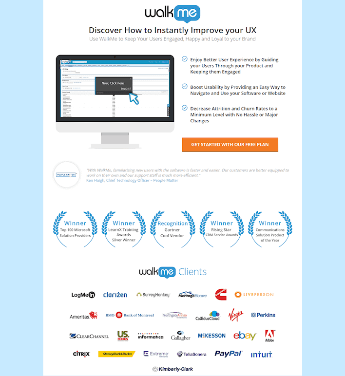 Lead Capture Landing Page Example