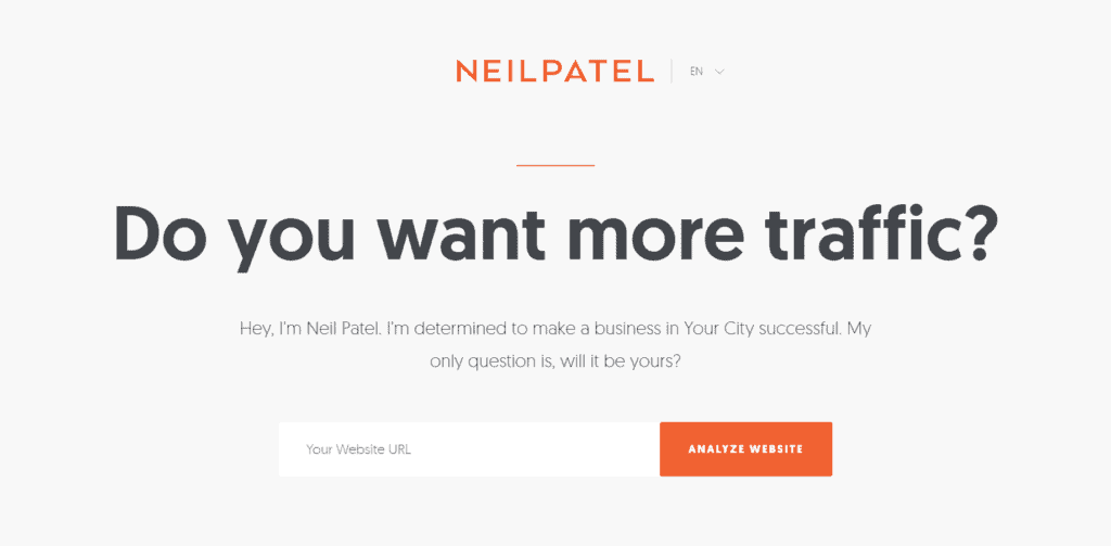 Professional blogger - Neil Patel
