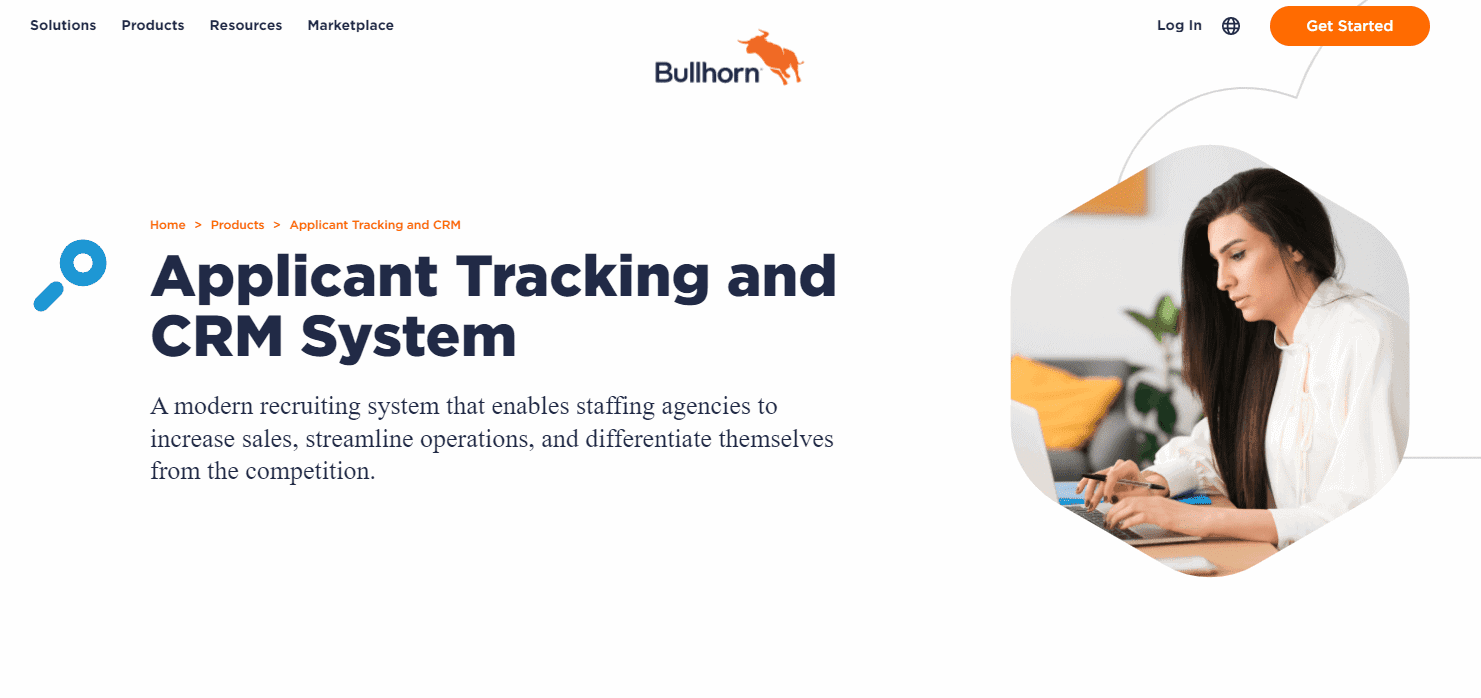 Bullhorn applicant tracking system