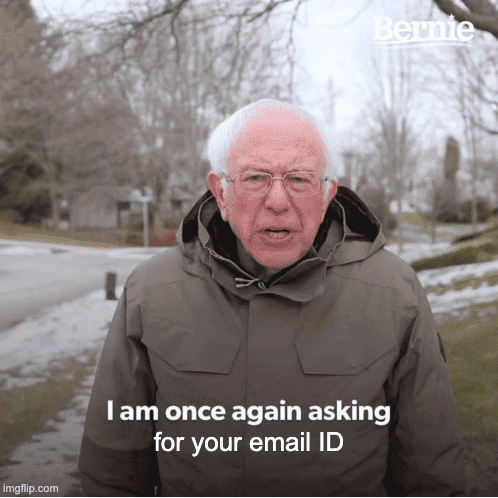 Bernie Sanders marketing meme