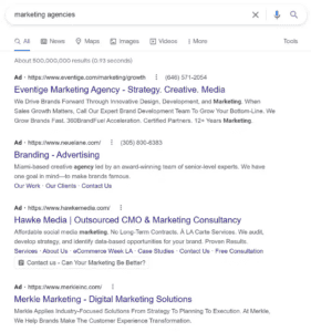 Native ads on Google