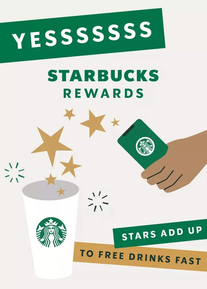 Starbucks Rewards graphic